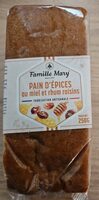 Pain d'épices au miel et rhum raisins