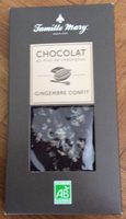 Chocolat gingembre confit
