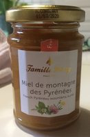Miel des montagnes des pyrennees