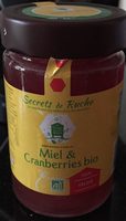 Miel & Cramberries bio