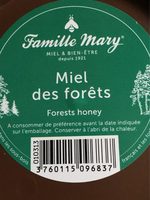 Miel des forêts