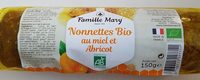 Nonnettes bio au miel et abricot
