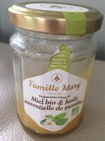 Miel bio et huile essentiel de menthe