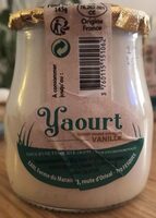 Yaourt de la Ferme du Marais saveur Vanille