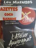 Mazettes coco banane