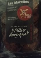 Les mazettes d'Auvergne Chocolat & Amandes