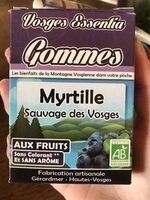 Gomme myrtille sauvage des Vosges