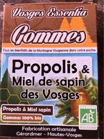 Gommes - propolis et miel de sapin des Vosges