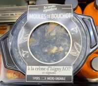 Moules de bouchot à la crème d’Isigny AOP et oignons