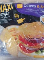 Burger de poulet pane