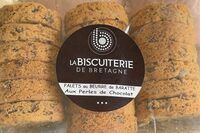 Palets au beurre de baratte aux perles de chocolat