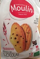 Madeleines pepites de chocolat