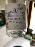 Jus de myrtille