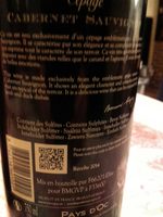 Cépage Cabernet Sauvignon Récolte 2014