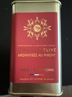 Huile d’olive aromatisée au piment