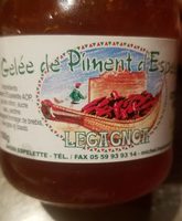 Gelée de piment d espelette