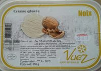 Creme glacée noix