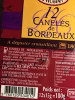 Canelés de Bordeaux