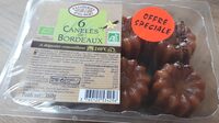 6 canelés de Bordeaux