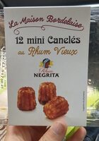 12 mini cannelés