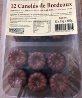 12 Canelés de Bordeaux