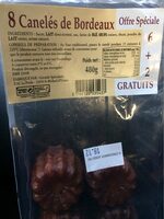 8 cannelés de Bordeaux