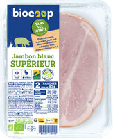 Jambon blanc sup s/sel nitrité (2) 80gCC