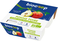 Purée pomme poire 4x100g