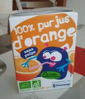 100% pur jus d’orange
