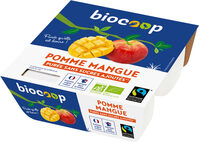 Purée pomme mangue