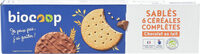 Biscuit sablé nappé 6 céréales (12) 140g