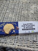 Galettes aux flocons d’avoine fourrées chocolat noir