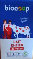 Lait entier UHT brique