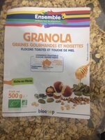 Granola graines gourmandes et noisettes
