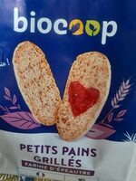 Petit pain grillés farine d'épeautre