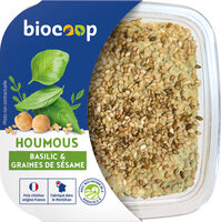 Houmous p.chiche basilic sésame