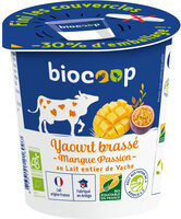 Yaourt brassé mangue passion