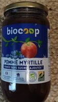 Purée pomme myrtille