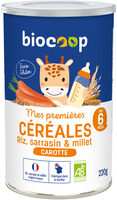 Céréale infantile carotte 220g