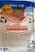 Galette mexicaine haricots rouges emmental