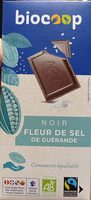 Chocolat noir fleur de sel de Guérande