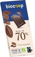 Chocolat noir 70 %