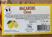 Macarons citron