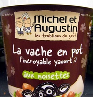 La vache en pot aux noisettes