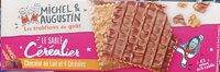 Sablés chocolat au lait et 4 céréales