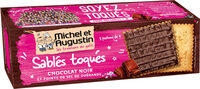Sablés au chocolat noir et sel de Guérande 178g