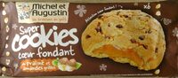 Super Cookies cœur fondant au Praliné et Amandes grillées