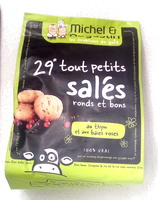 29 tout petits salés au thym et aux baies roses