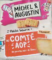 Petits beurre Comté AOP et poivres noir et blanc