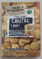 Sablés apéritif cantal aop et pointe de noix de muscade